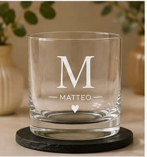 Bicchiere personalizzato con nome