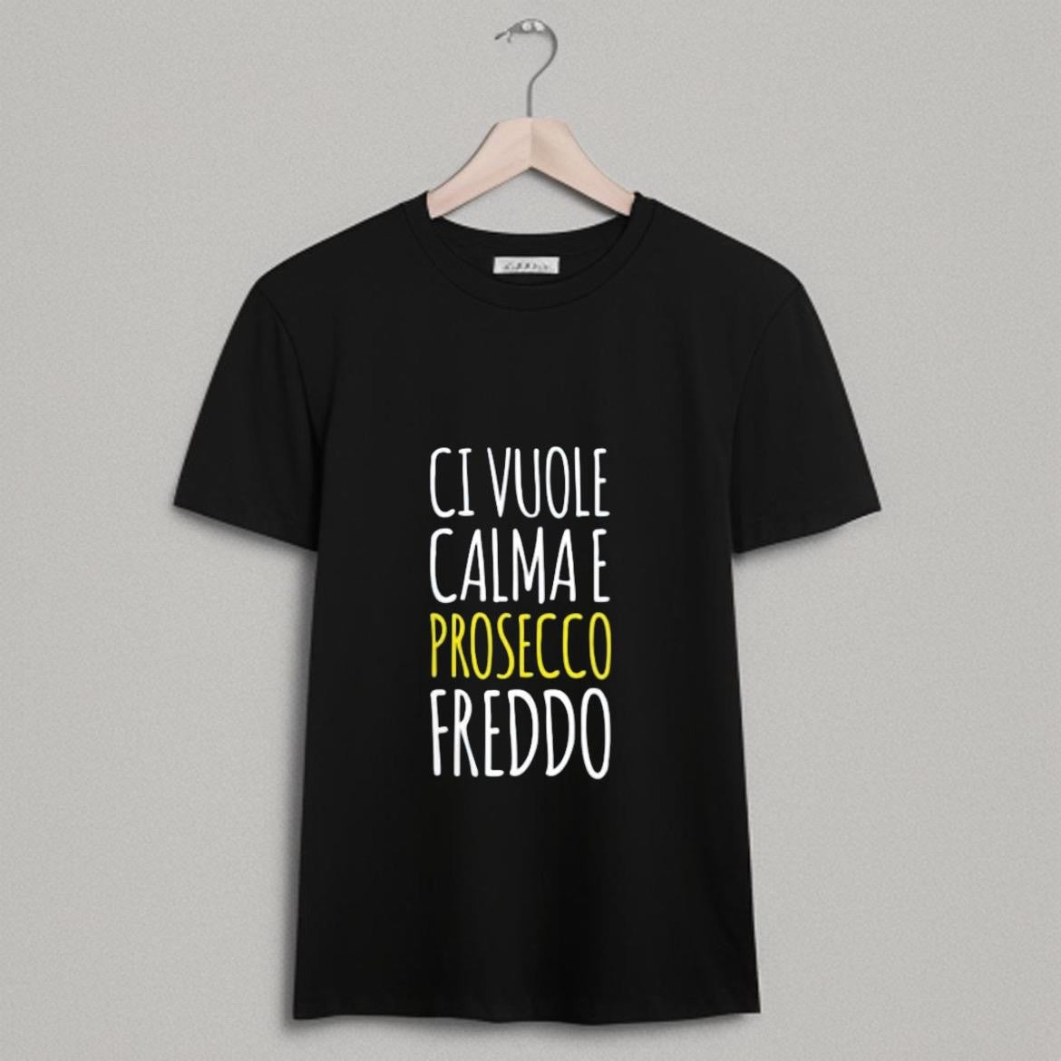 T-SHIRT con frase ironica