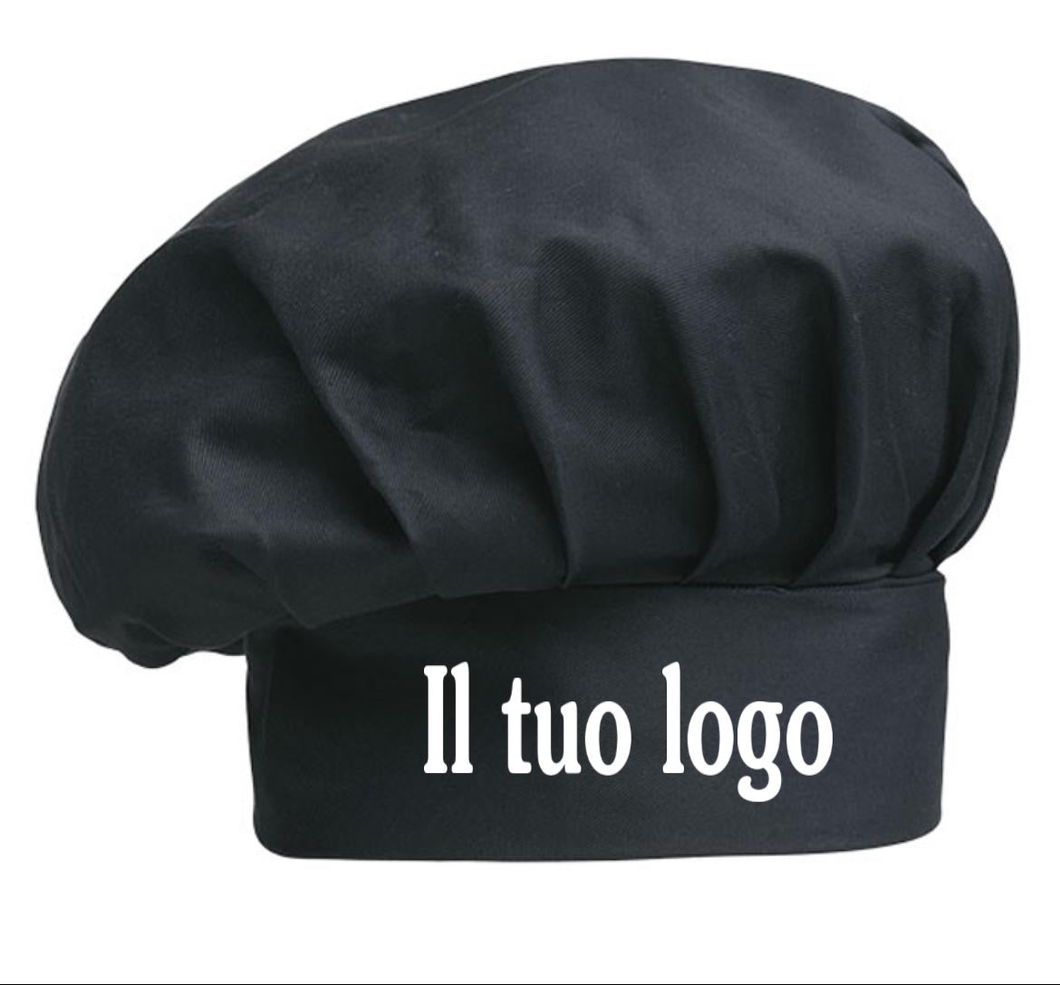 cappello cuoco personalizzato