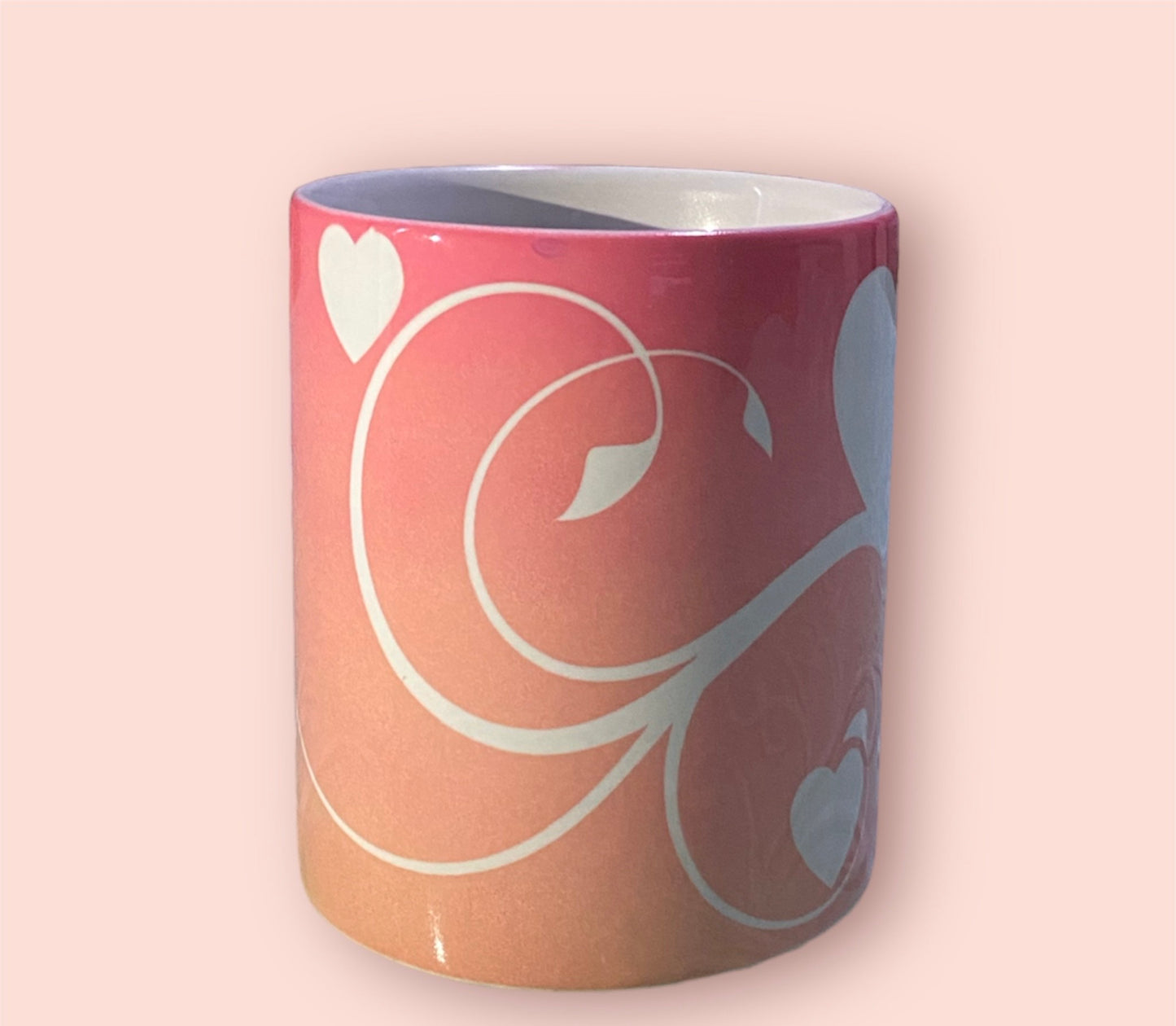 Tazza personalizzata con cuori