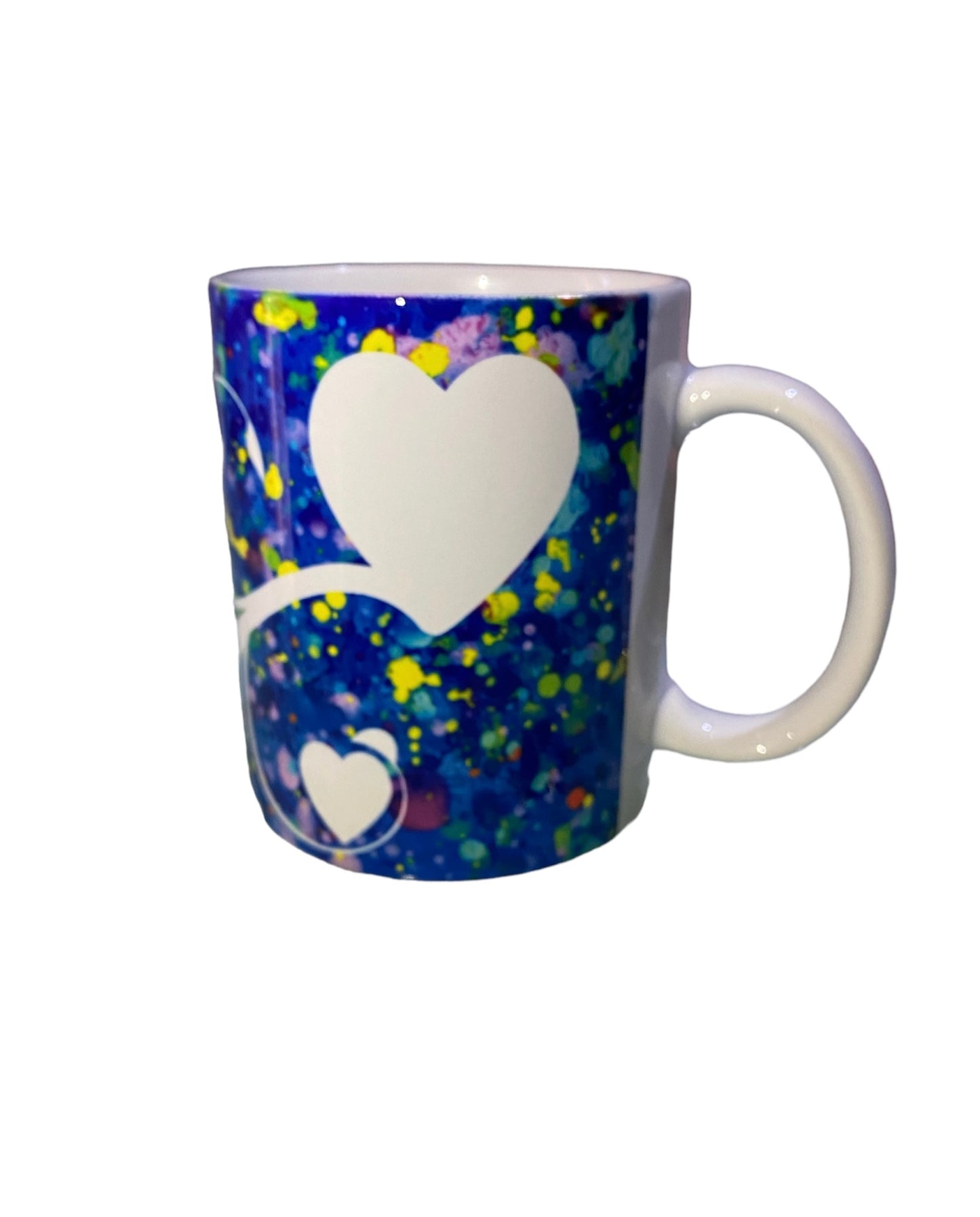 Tazza personalizzata con cuori