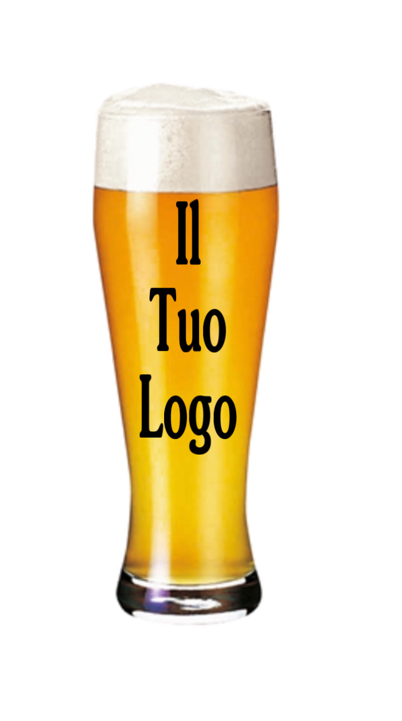 bicchiere birra personalizzato 33cl