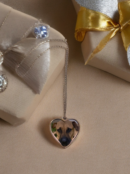 Collana personalizzata con pendente a forma di cuore