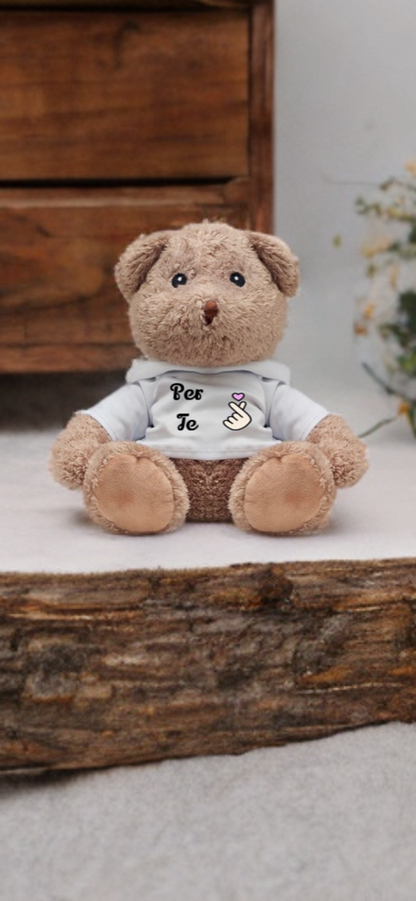 Peluche a forma di cane personalizzato