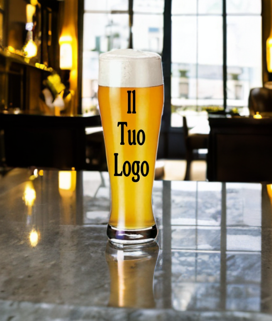 bicchiere birra personalizzato 33cl
