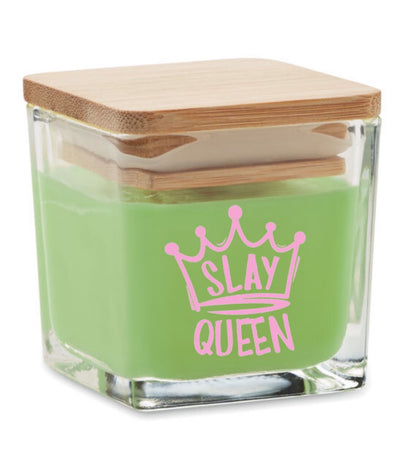 Candela profumata personalizzata 50gr aroma mela