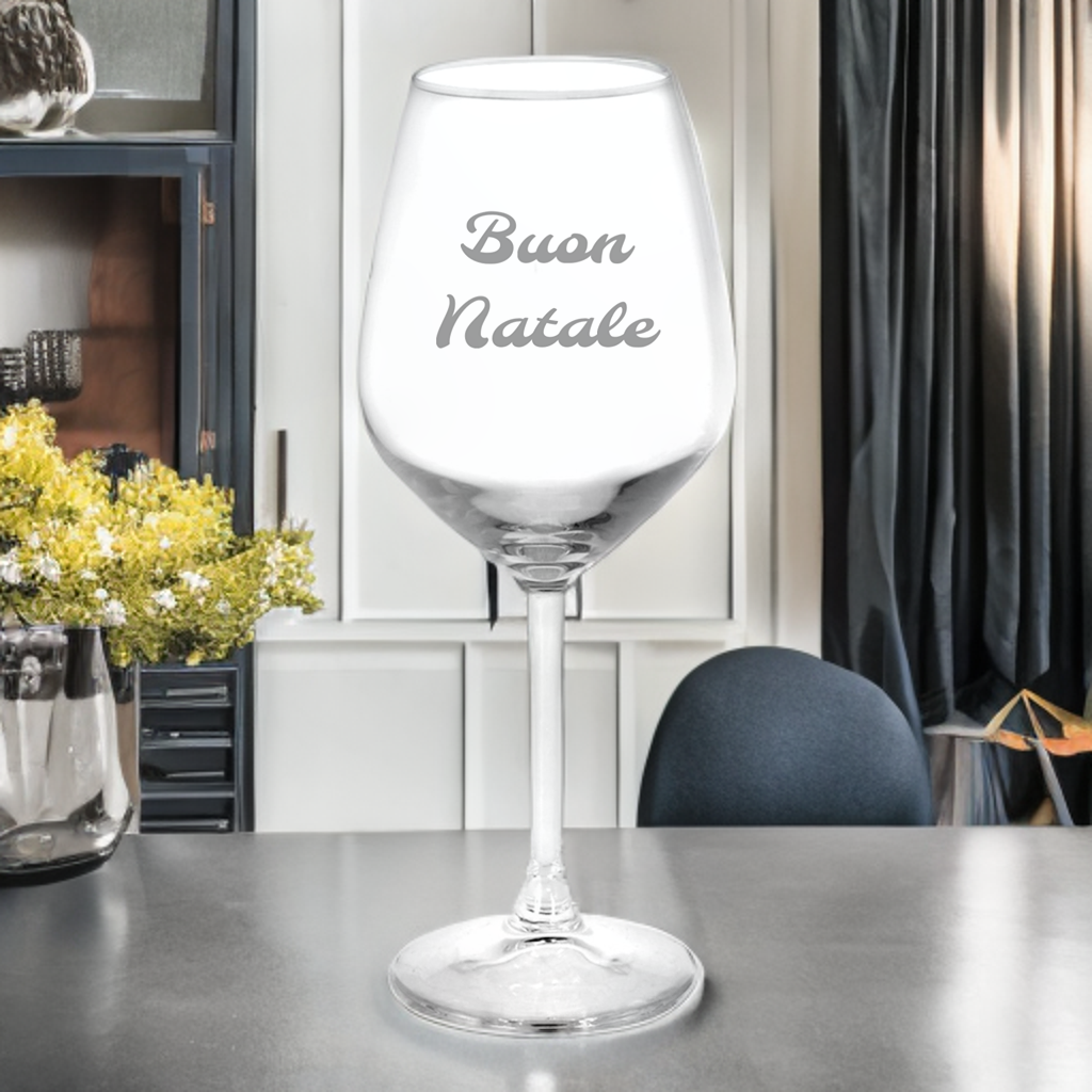 Calice Rosè 38cl personalizzabile con nomi, frasi o loghi