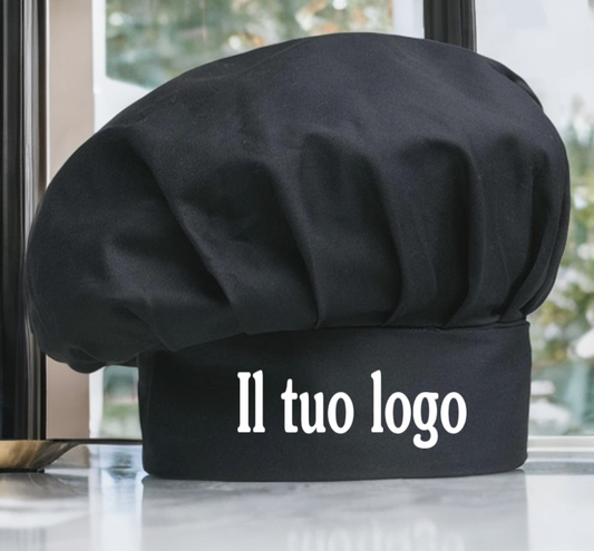 cappello cuoco personalizzato