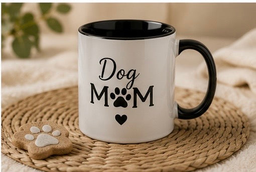 Tazza Dog Mom personalizzata