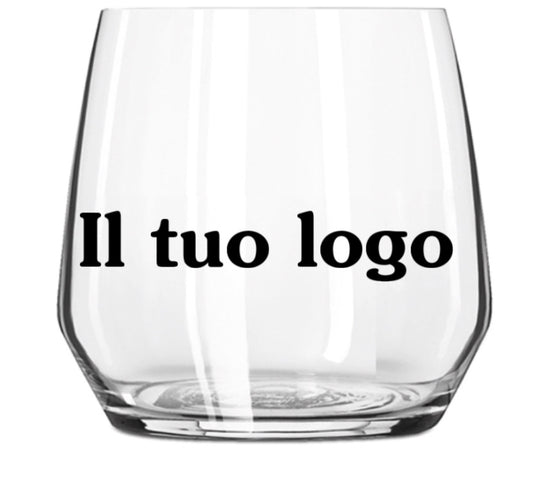 bicchiere acqua personalizzato 37cl