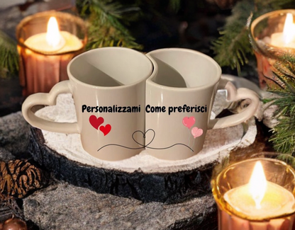 Coppia tazze personalizzate