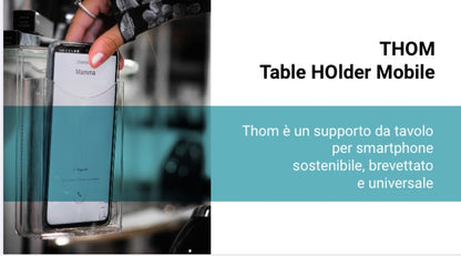THOM supporto da tavolo per smartphone universale (2pz)