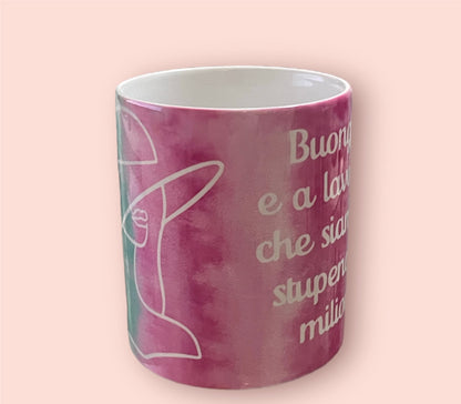 Tazza personalizzata con scritta ironica