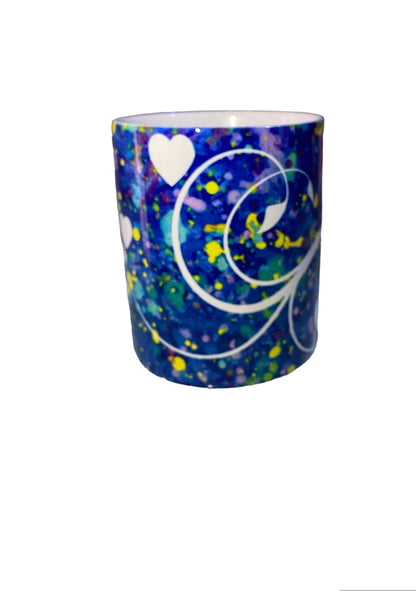 Tazza personalizzata con cuori