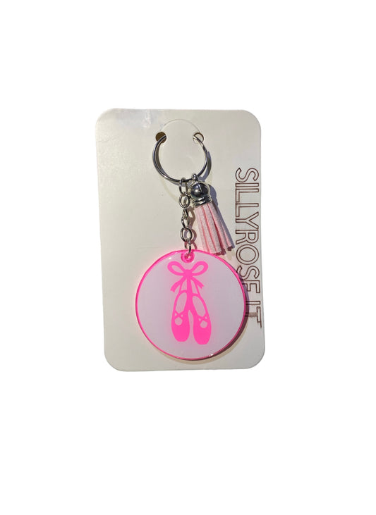 portachiavi personalizzato scarpette da danza