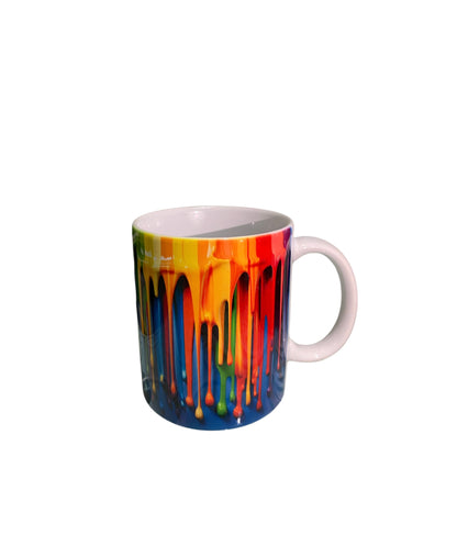 Tazza personalizzata con goccie effetto 3D