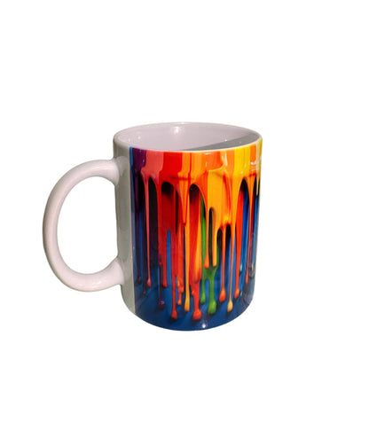 Tazza personalizzata con goccie effetto 3D
