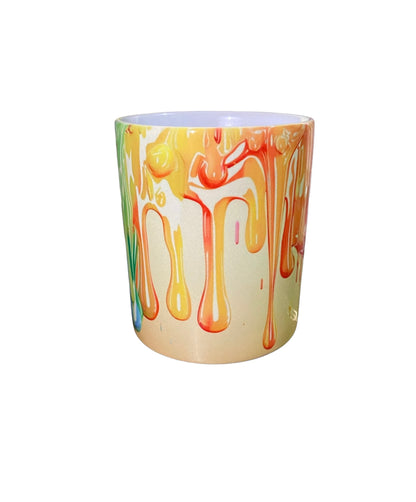 Tazza personalizzata con goccie effetto 3D