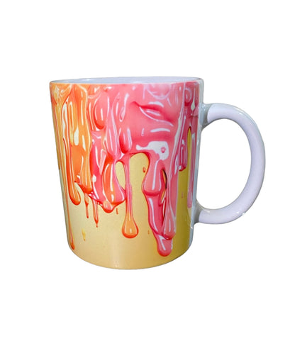 Tazza personalizzata con goccie effetto 3D