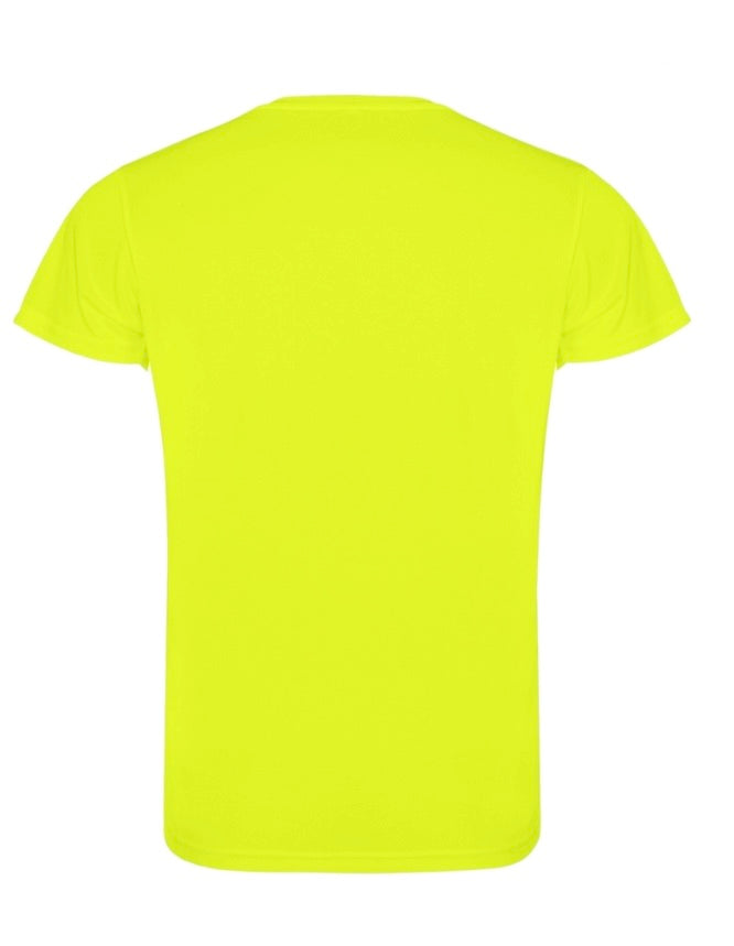 T-SHIRT unisex giallo fluo personalizzata