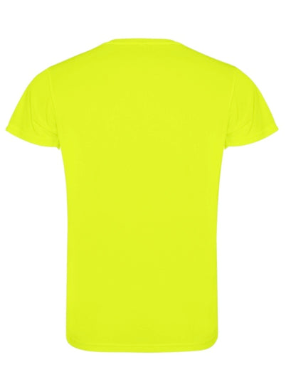 T-SHIRT unisex giallo fluo personalizzata