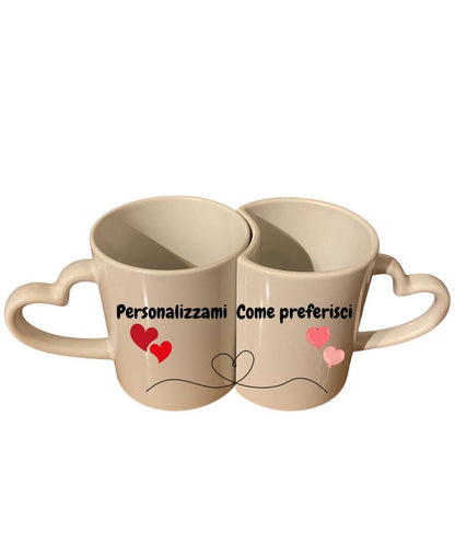 Coppia tazze personalizzate